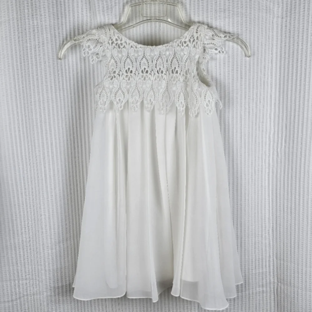 LAN TING BRIDE Girl's Wedding Flower‎ Girl Bridal Princess Dress Satin Crochet